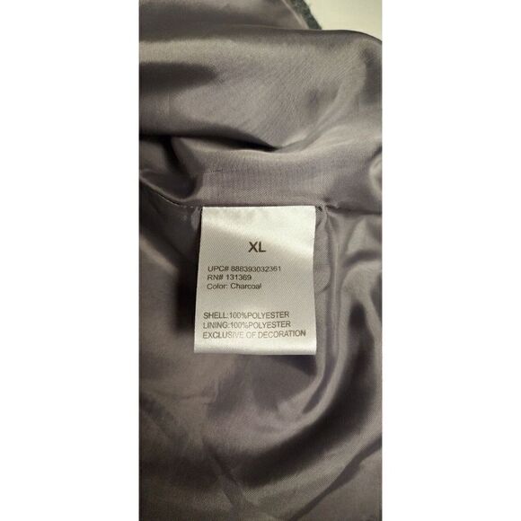 Rampage Jacket Peacoat Gray Womens Junior Medium XL - Picture 5 of 5